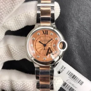BALLON BLEU DE CARTIER 33MM V6 FACTORY STAINLESS STEEL BEZEL
