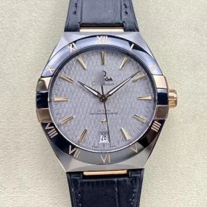 SBF OMEGA CONSTELLATION 131.23.41.21.06.001 VS FACTORY BLACK BEZEL