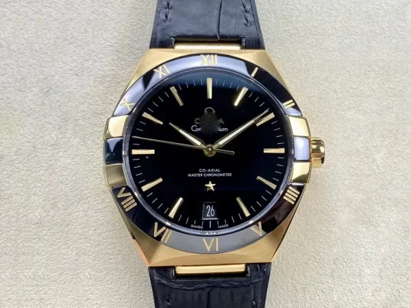 SBF OMEGA CONSTELLATION 131.63.41.21.01.001 VS FACTORY LEATHER STRAP