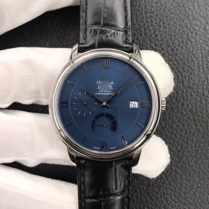 OMEGA DE VILLE 424.13.40.21.03.001 ZF FACTORY STAINLESS STEEL BEZEL