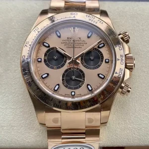 ROLEX COSMOGRAPH DAYTONA M116505-0009 CLEAN FACTORY GOLD STRAP