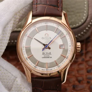 OMEGA DE VILLE 431.63.41.21.02.001 VS FACTORY BROWN STRAP