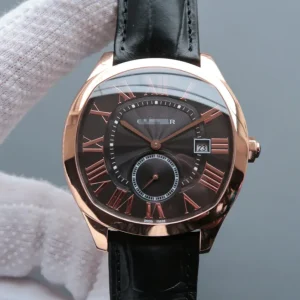 DRIVE DE CARTIER WGNM0004 V6 FACTORY BLACK STRAP