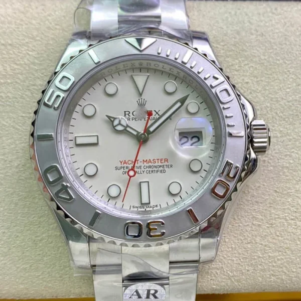 ROLEX YACHT MASTER 40MM AR FACTORY STAINLESS STEEL STRAP