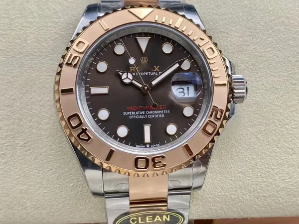 ROLEX YACHT MASTER M126621-0001 CLEAN FACTORY STAINLESS STEEL STRAP