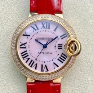 BALLON BLEU DE CARTIER 33MM WJBB0033 3K FACTORY LEATHER STRAP
