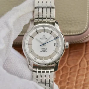 OMEGA DE VILLE 431.30.41.21.02.001 VS FACTORY STAINLESS STEEL STRAP