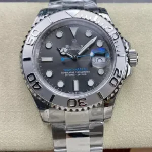 ROLEX YACHT MASTER M126622-0001 40MM VS FACTORY SILVER STRAP