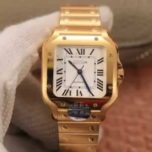 CARTIER DE SANTOS WSSA0010 BV FACTORY WHITE DIAL
