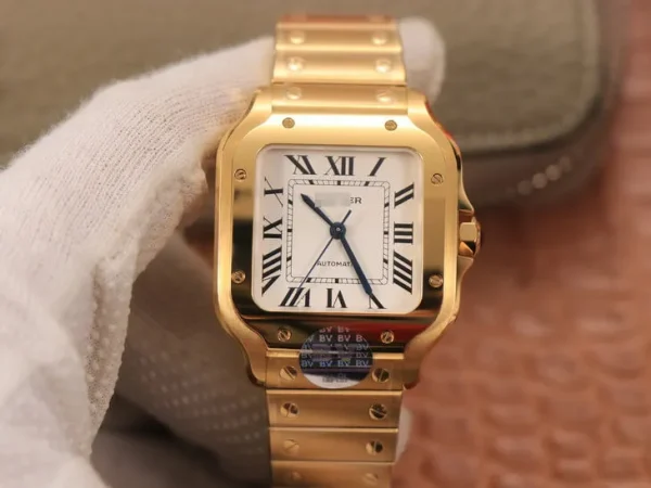CARTIER DE SANTOS WSSA0010 BV FACTORY WHITE DIAL