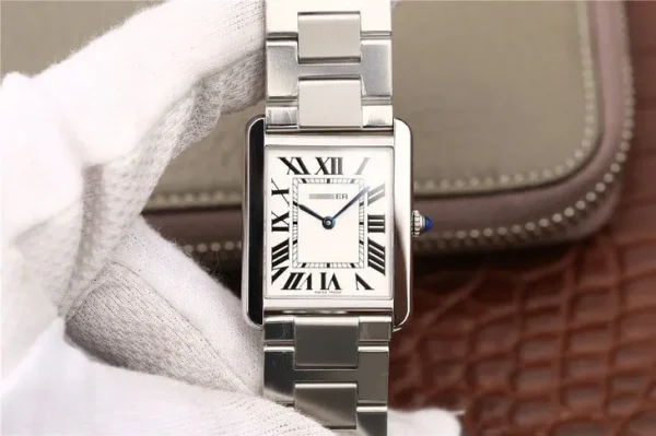 CARTIER TANK W5200013 K11 FACTORY STAINLESS STEEL STRAP