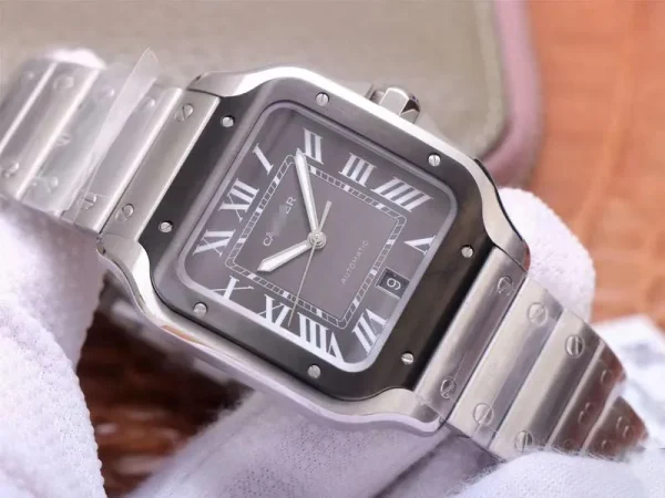 SANTOS DE LARGE WSSA0037 V6 FACTORY GRAY DIAL - Image 5