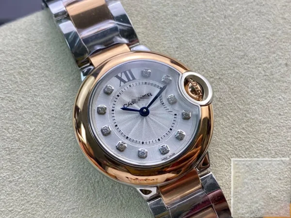 BALLON BLEU DE CARTIER 28MM W3BB0005 V6 FACTORY WHITE DIAL - Image 3