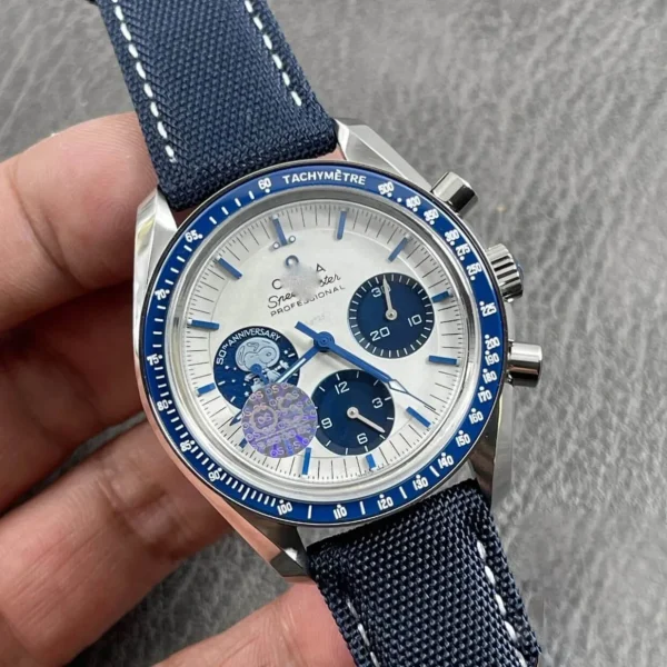 OMEGA SPEEDMASTER 310.32.42.50.02.001 OS FACTORY WHITE DIAL - Image 3