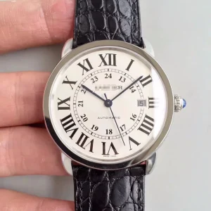 RONDE SOLO DE CARTIER W6701010 42MM ZF FACTORY WHITE DIAL
