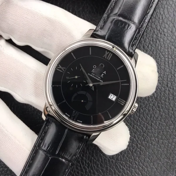 OMEGA DE VILLE 424.13.40.21.01.001 ZF FACTORY BLACK STRAP - Image 3