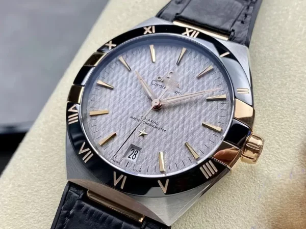 SBF OMEGA CONSTELLATION 131.23.41.21.06.001 VS FACTORY BLACK BEZEL - Image 3