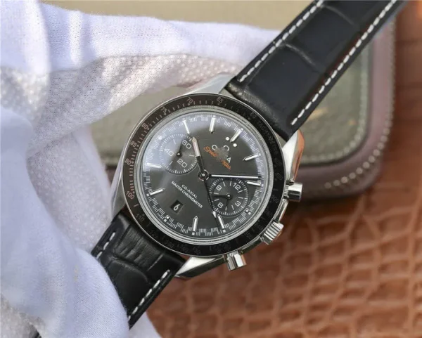 OMEGA SPEEDMASTER RACING CHRONOGRAPH 329.33.44.51.01.001 OM FACTORY BLACK STRAP - Image 3