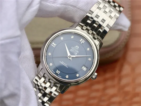 OMEGA DE VILLE 424.10.33.20.53.001 MKS FACTORY STAINLESS STEEL STRAP - Image 3
