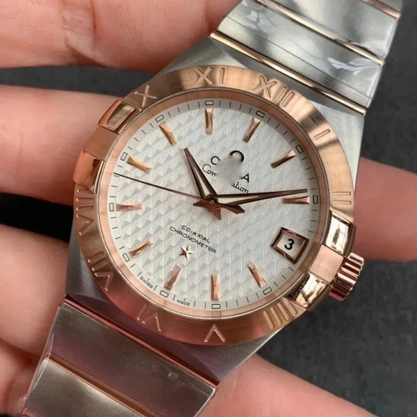 OMEGA CONSTELLATION 123.20.38.21.02.007 VS FACTORY WHITE DIAL - Image 3