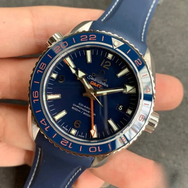 OMEGA SEAMASTER 232.32.44.22.03.001 VS FACTORY BLUE STRAP - Image 3