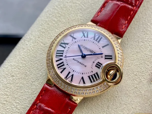 BALLON BLEU DE CARTIER 33MM WJBB0033 3K FACTORY LEATHER STRAP - Image 3