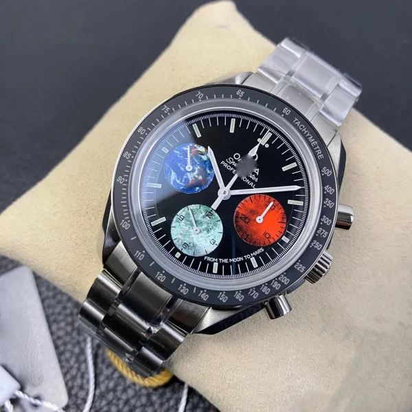 OMEGA SPEEDMASTER 3577.50.00 OM FACTORY BLACK BEZEL - Image 3