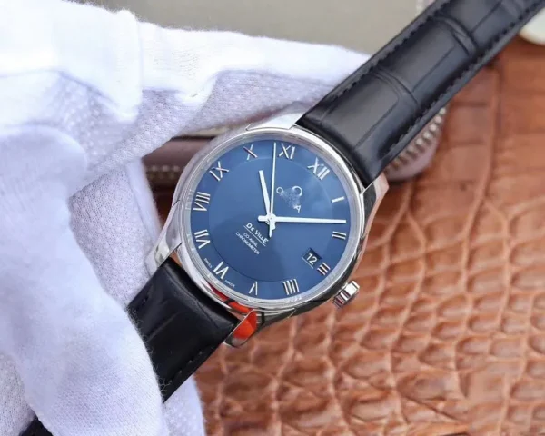 OMEGA DE VILLE 431.13.41.21.03.001 VS FACTORY BLUE DIAL - Image 3