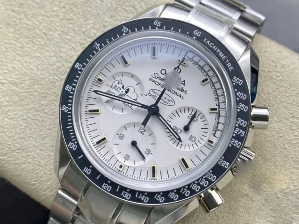 OMEGA SPEEDMASTER SNOOPY AWARD 311.32.42.30.04.003 OM FACTORY STAINLESS STEEL STRAP - Image 3