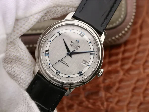 OMEGA DE VILLE 424.13.40.20.02.003 MKS FACTORY BLACK STRAP - Image 3