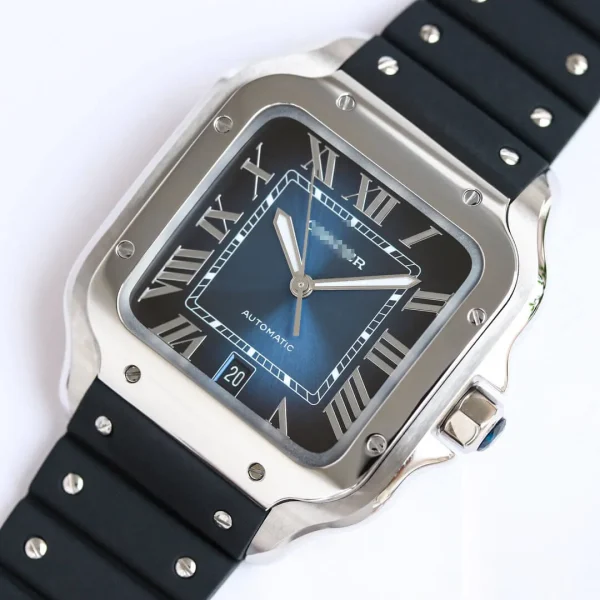 CARTIER SANTOS WSSA0030 GF FACTORY V2 STAINLESS STEEL BEZEL - Image 3