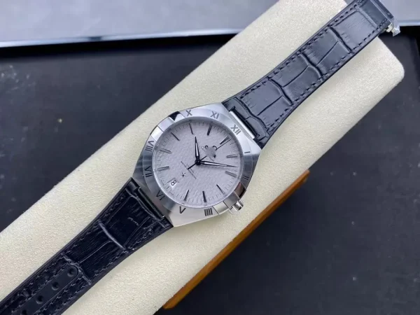 SBF OMEGA CONSTELLATION 131.12.41.21.06.001 VS FACTORY LEATHER STRAP - Image 4