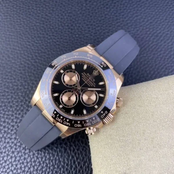 Rolex Cosmograph Daytona M116515LN-0017 Clean Factory Black Rubber Strap - Image 3