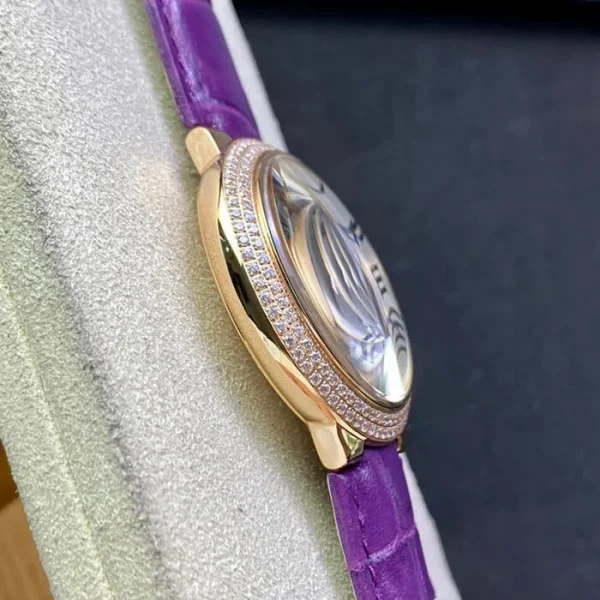 BALLON BLEU DE CARTIER 36MM WJBB0009 3K FACTORY PURPLE STRAP - Image 3