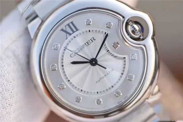 BALLON BLEU DE CARTIER WE902074 V6 FACTORY STAINLESS STEEL STRAP - Image 4