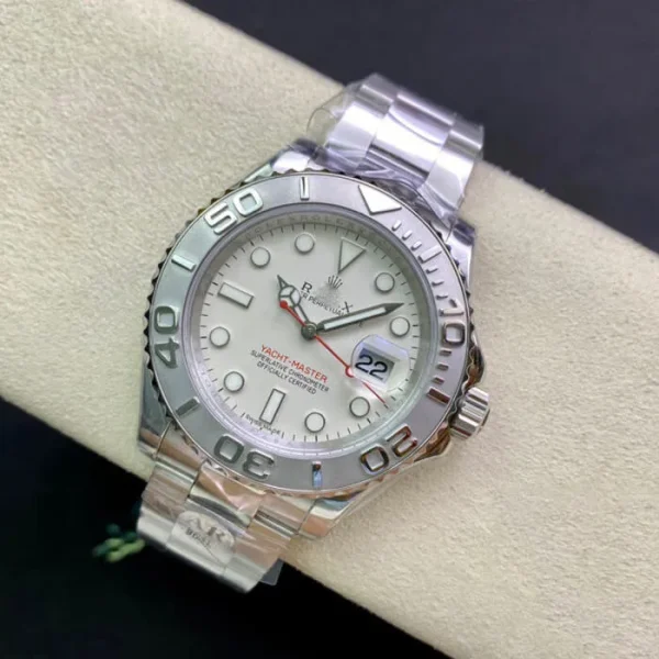 ROLEX YACHT MASTER 40MM AR FACTORY STAINLESS STEEL STRAP - Image 3