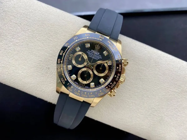 Rolex Cosmograph Daytona M116518LN-0078 Clean Factory Rubber Strap - Image 3