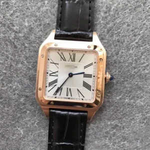 CARTIER SANTOS WGSA0021 MEN WATCHES BLACK STRAP