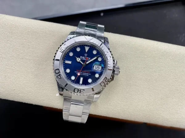 ROLEX YACHT MASTER M126622-0002 40MM VS FACTORY SILVER STRAP - Image 3