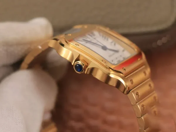 CARTIER DE SANTOS WSSA0010 BV FACTORY WHITE DIAL - Image 4