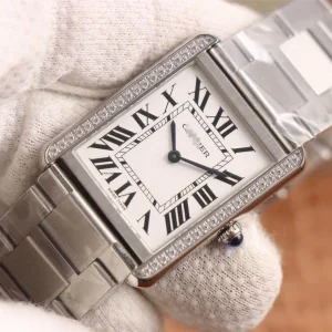 CARTIER TANK K11 FACTORY STAINLESS STEEL