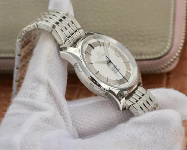 OMEGA DE VILLE 431.30.41.21.02.001 VS FACTORY STAINLESS STEEL STRAP - Image 4