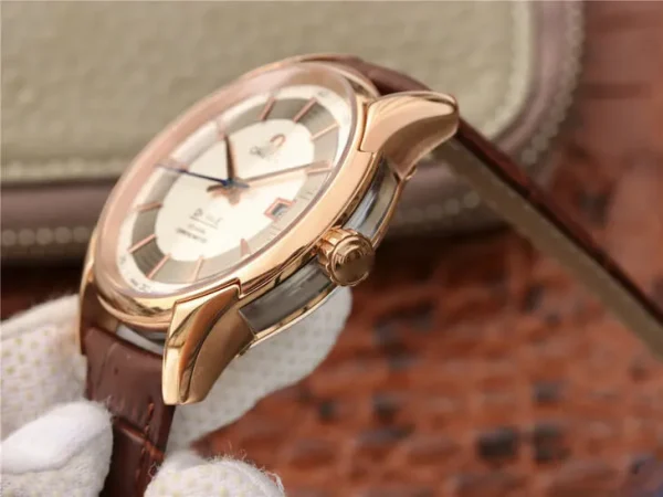 OMEGA DE VILLE 431.63.41.21.02.001 VS FACTORY BROWN STRAP - Image 5