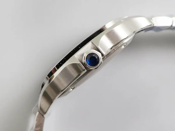CARTIER SANTOS WSSA0009 BV FACTORY STAINLESS STEEL WHITE DIAL - Image 5