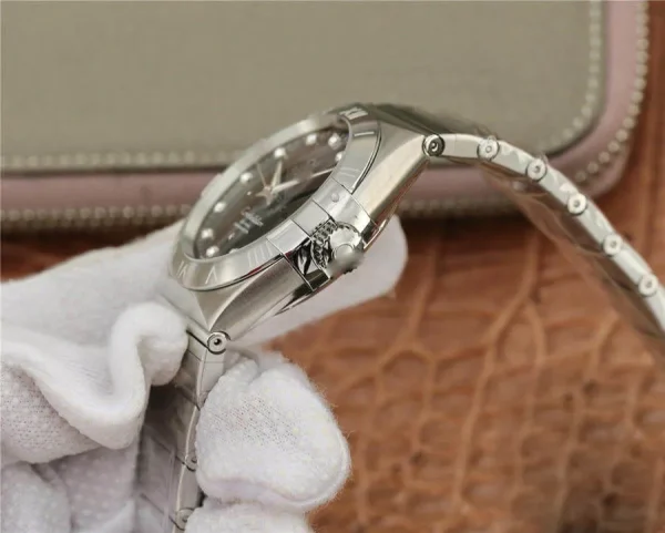 OMEGA CONSTELLATION 123.10.38.21.51.001 VS FACTORY DIAMOND-SET DIAL - Image 4
