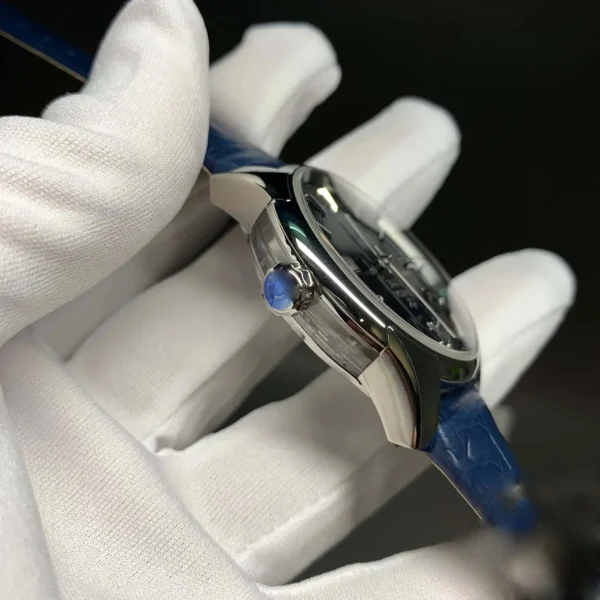 OMEGA DE VILLE 433.33.41.21.03.001 VS FACTORY BLUE STRAP - Image 6