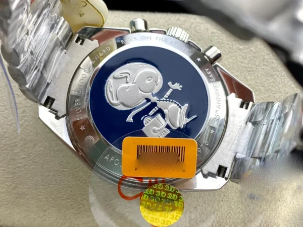 OMEGA SPEEDMASTER SNOOPY AWARD 311.32.42.30.04.003 OM FACTORY STAINLESS STEEL STRAP - Image 6