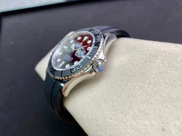 ROLEX YACHT MASTER M226659-0002 EW FACTORY BLACK STRAP - Image 5