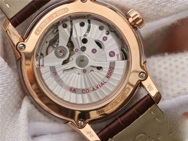 OMEGA DE VILLE 431.63.41.21.02.001 VS FACTORY BROWN STRAP - Image 6