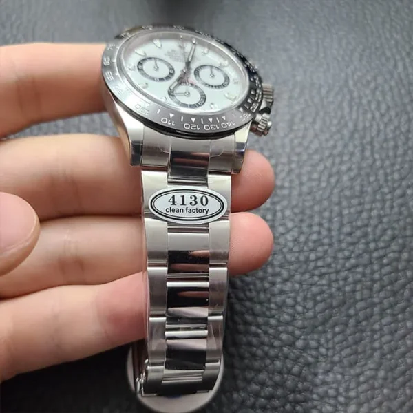 ROLEX COSMOGRAPH DAYTONA M116500LN-0001 CLEAN FACTORY V3 WHITE DIAL - Image 6